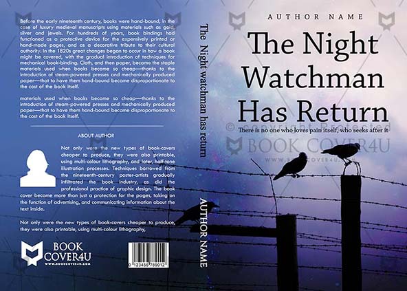 Thrillers-book-cover-design-The Night Watchman Has Returned-front