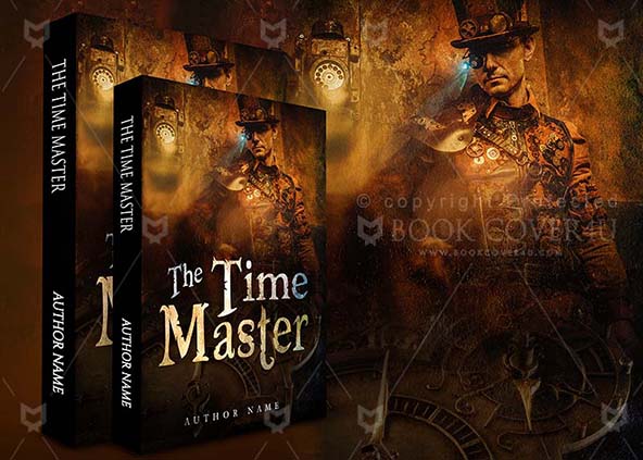 Fantasy-book-cover-design-The Time Master-back