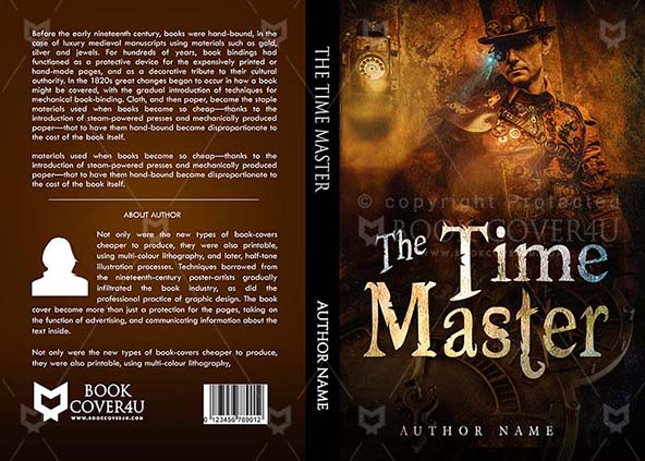 Fantasy-book-cover-design-The Time Master-front