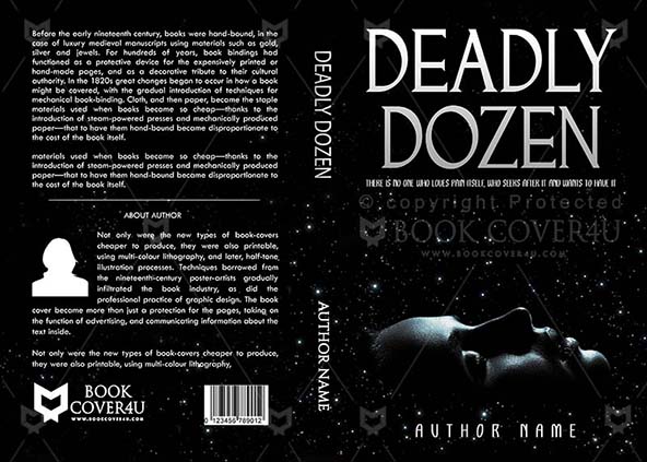 Horror-book-cover-design-Deadly Dozen-front