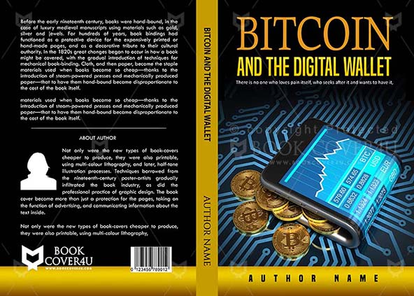 Nonfiction-book-cover-design-Bitcoin And The Digital Wallet-front