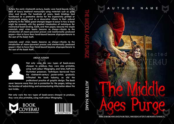 Horror-book-cover-design-The Middle Ages Execution-front