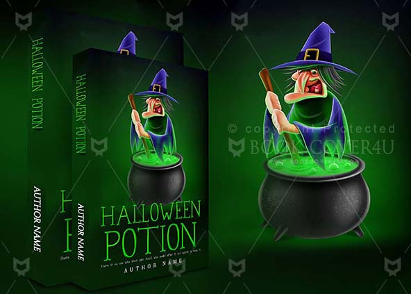 Horror-book-cover-design-Halloween Potion-back