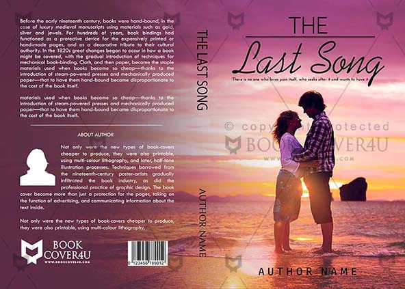Romance-book-cover-design-The Last Song-front
