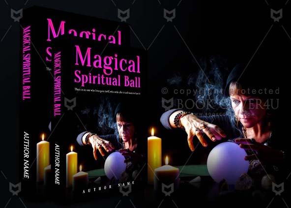 Fantasy-book-cover-design-Magical Spiritual Ball-back