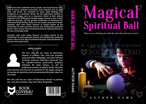Fantasy-book-cover-design-Magical Spiritual Ball-front