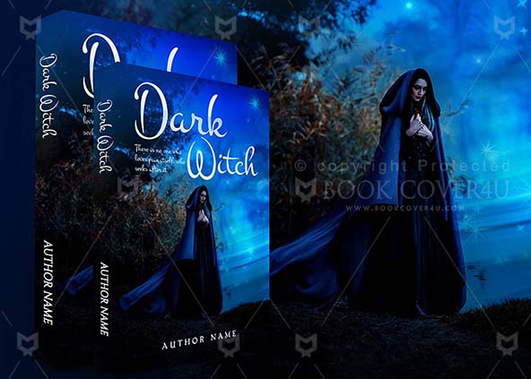 Fantasy-book-cover-design-Dark Witch-back