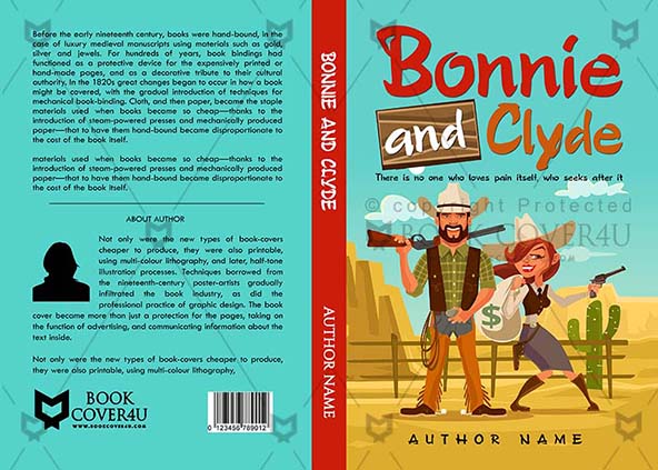 Children-book-cover-design-Bonnie And Clyde-front