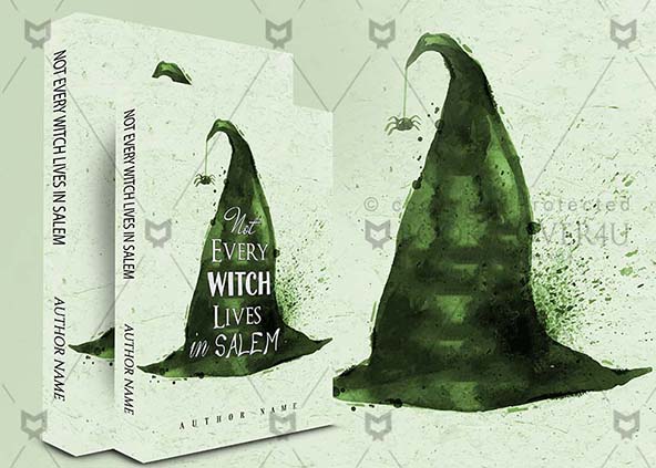 Horror-book-cover-design-Not Every Witch Lives In Salem-back