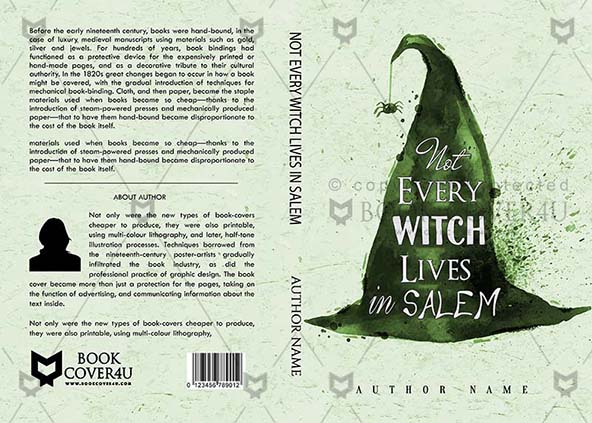 Horror-book-cover-design-Not Every Witch Lives In Salem-front
