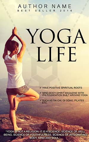 Nonfiction-book-cover-freely-life-freedom-yoga-meditation