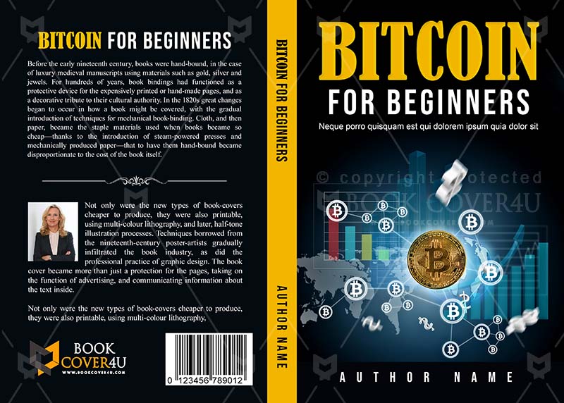 Nonfiction-book-cover-design-Bitcoin for Beginners-front