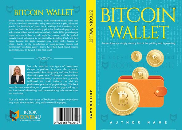 Nonfiction-book-cover-design-Bitcoin Wallet-front