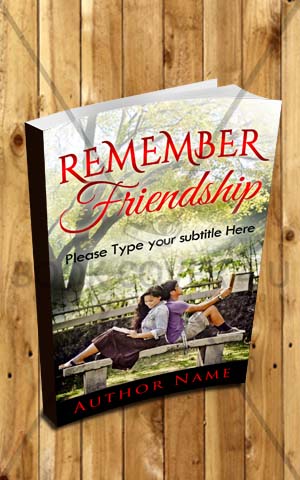 Romance-book-cover-design-Remember Friendship-3D