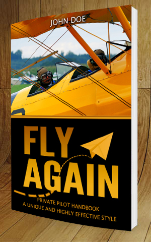 Sports Book cover Design - Fly again