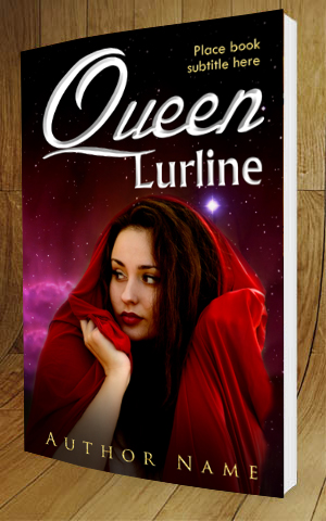 Fantasy-book-cover-design-Queen Lurline-3D