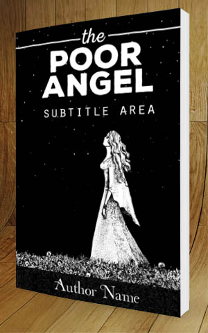 Fantasy-book-cover-design-Poor Angel-3D