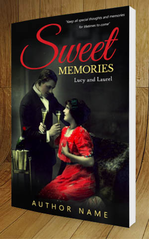 Romance-book-cover-design-Sweet memories-3D