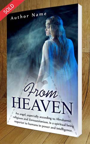 Fantasy-book-cover-design-From Heaven-3D