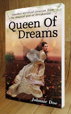 Fantasy-book-cover-design-Queen Of Dreams-3D
