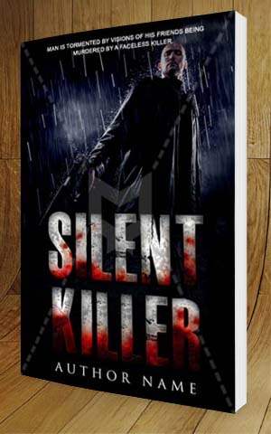 Thrillers-book-cover-design-Silent Killer-3D