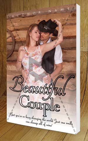 Romance-book-cover-design-Beautiful Couple-3D