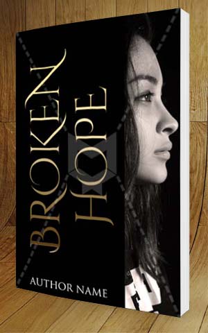 Romance-book-cover-design-Broken hope-3D