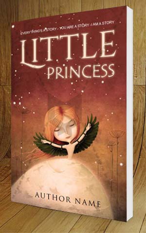 Fantasy-book-cover-design-Little Princess-3D