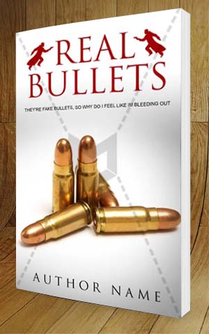 Thrillers-book-cover-design-Real Bullets-3D