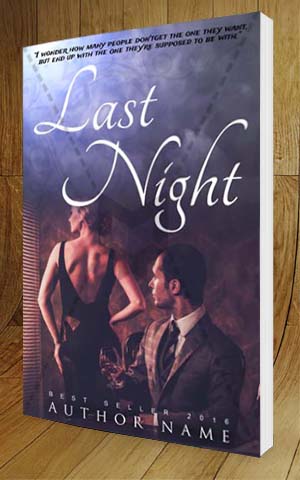 Romance-book-cover-design-Last Night-3D