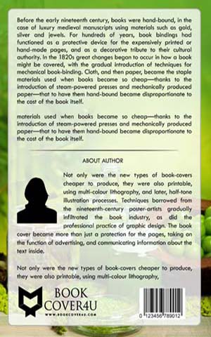 Nonfiction-book-cover-design-ayurveda medicines-back