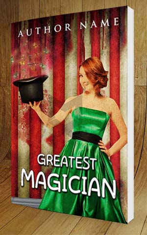 Fantasy-book-cover-design-Greatest Magician-3D
