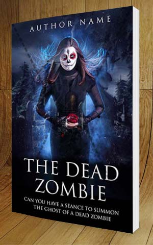 Horror-book-cover-design-The Dead Zombie-3D