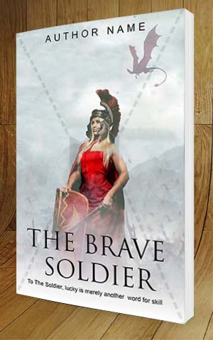 Thrillers-book-cover-design-The Brave Soldier-3D