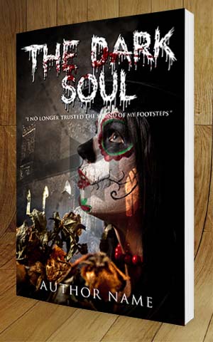 Horror-book-cover-design-The Dark Soul-3D