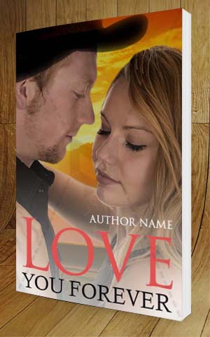 Romance-book-cover-design-Love You Forever-3D