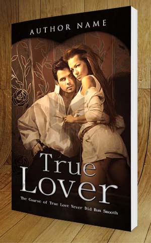 Romance-book-cover-design-True Lover-3D