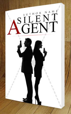 Thrillers-book-cover-design-Silent Agents-3D