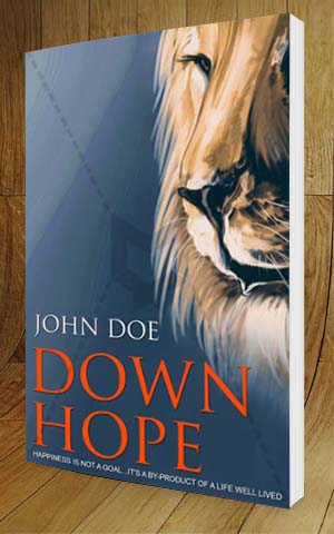 Fantasy-book-cover-design-Down Hope-3D