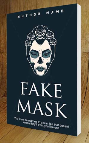 Fantasy-book-cover-design-Fake Mask-3D