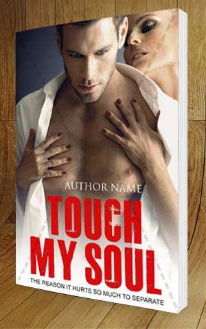 Romance-book-cover-design-Touch My Soul-3D