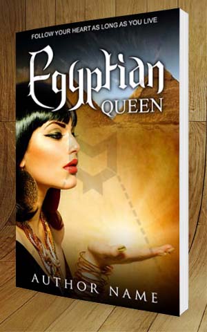 SCI-FI-book-cover-design-Egyptian Queen-3D