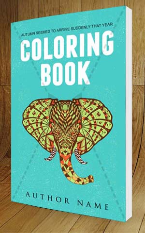 Children-book-cover-design-Coloring Book-3D