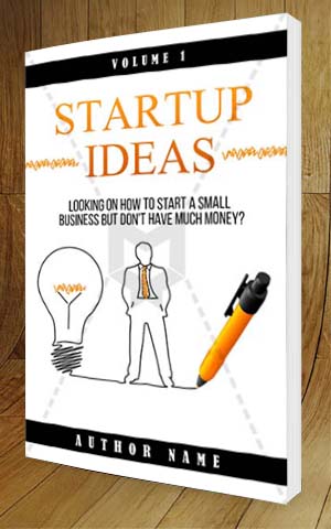 Business Book Cover Design Startup Ideas