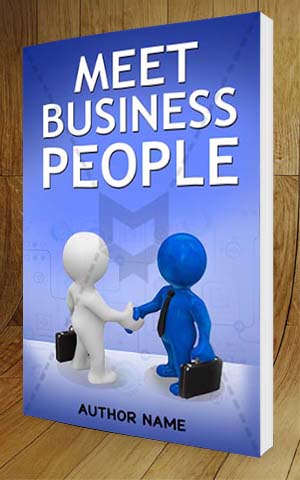 Business-book-cover-design-Meet Business People-3D