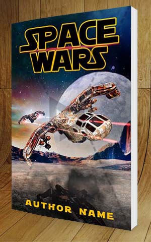 Thrillers-book-cover-design-space wars-3D