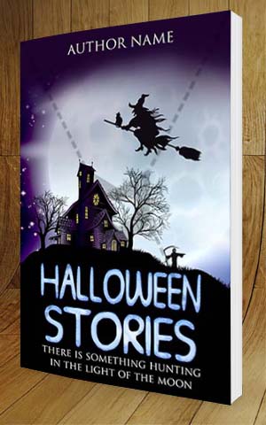 Horror-book-cover-design-Halloween Stories-3D