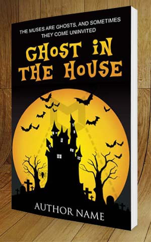 Horror-book-cover-design-Ghost In The House-3D