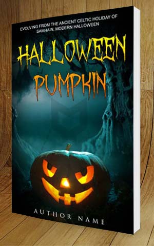 Horror-book-cover-design-Halloween Pumkin-3D