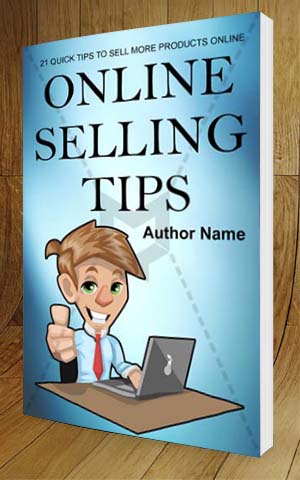 Nonfiction-book-cover-design-Online Selling Tips-3D